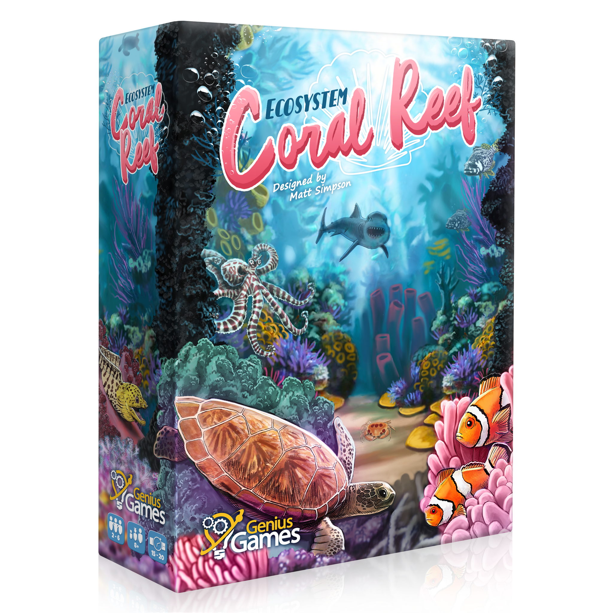 Ecosystem: Coral Reef | A Card Drafting Game of Marine Competition