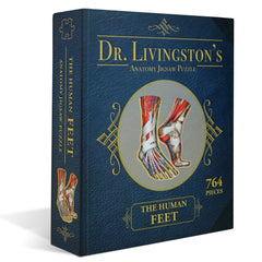 Human Feet Anatomy Jigsaw Puzzle | Dr. Livingston's Unique Shaped Science Puzzles