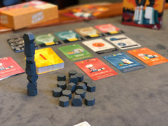 Power Failure Card Game | Build an energy empire, stack blocks on the carbon tower, hope they don't collapse!