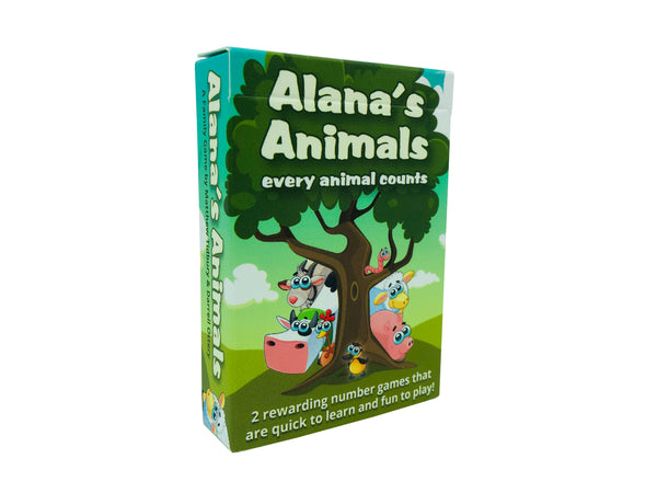 Alana's Animals: A Beginner's Counting and Math Game
