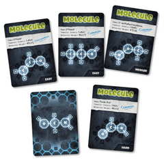 Covalence Molecule Building Chemistry Game - Molecule Cards - Ethenol Ethanol Formic Acid